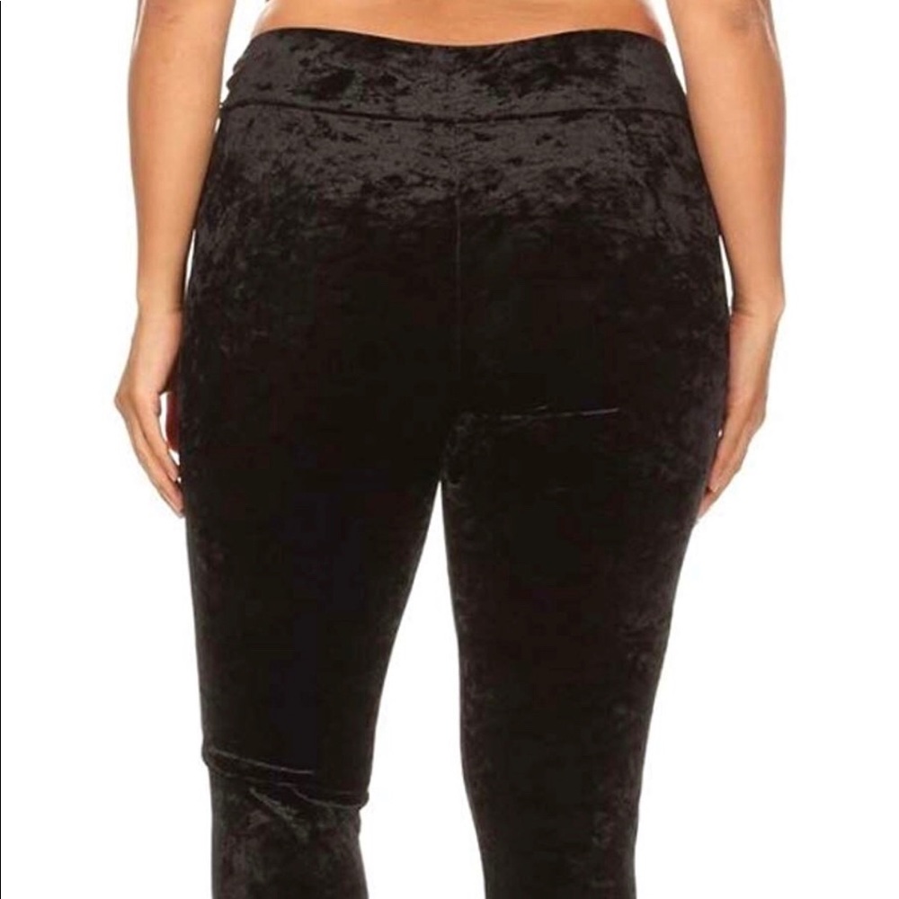 Brushed Velvet Leggings PLUS SIZE